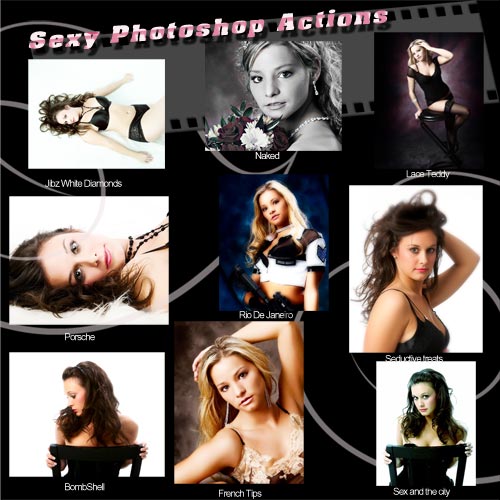 Jibz 20 Sexy Photoshop actions for Photoshop