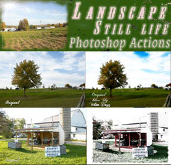  Landscape Photoshop Actions