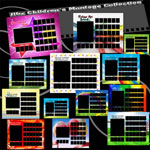 kinder class composites photo templates